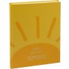 Notebook Goldbuch « create sunshine » 15x22 cm, relief doré + marque-page