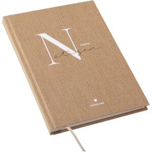 Carnet Goldbuch toile 15x22 cm, 200 pages, marque-page