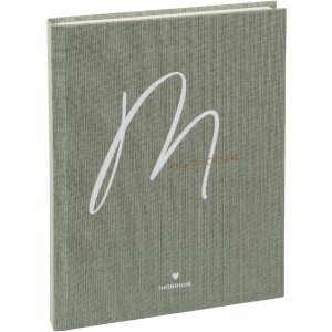 Notebook Goldbuch Manuscript 15x22 cm, toile dorée, 200 pages