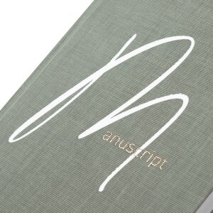 Notebook Goldbuch Manuscript 15x22 cm, toile dorée, 200 pages