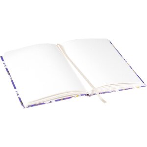 Carnet Goldbuch Orchid Mood violet 15x22 cm, 200 pages, reliure à fil
