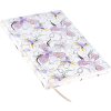 Carnet Goldbuch Orchid Mood Blanc 15x22 cm, 200 pages, reliure par points