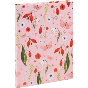 Carnet Goldbuch Secret Garden rose 15x22 cm, 200 pages...