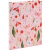 Carnet Goldbuch Secret Garden rose 15x22 cm, 200 pages blanches