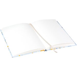 Carnet Goldbuch Secret Garden Blue 15x22 cm, relief doré, reliure à fil