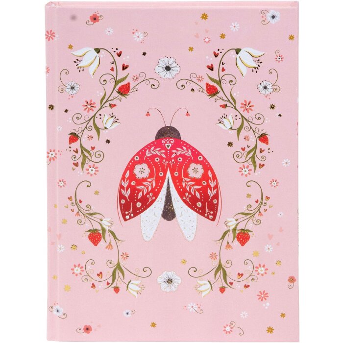 Goldbuch Notizbuch Secret Garden Ornamental Bug 15x22 cm Rosé