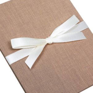 Album photo Goldbuch Leporello Summertime, bois mélasse chaud 15,5 x 19 cm