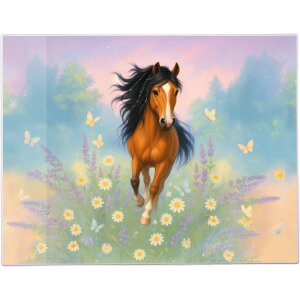 Pad à écrire effaçable Goldbuch Wiesenglück 49x38 cm pour enfants