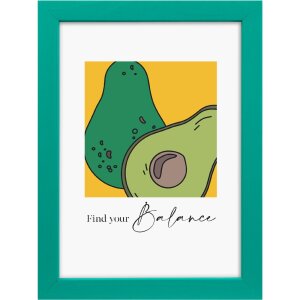 Cadre photo Goldbuch Lunaro 13x18 cm vert avec verre normal