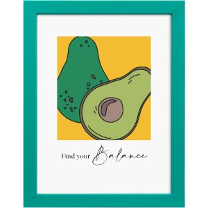 Cadre photo Goldbuch Lunaro 15x20 cm vert avec verre normal