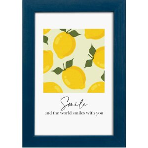 Cadre photo Goldbuch Lunaro indigo 10x15 cm