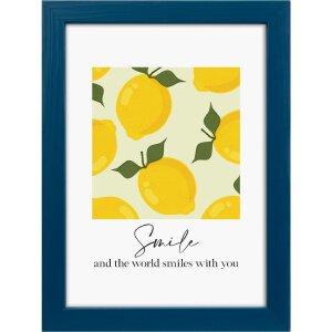 Cadre photo Goldbuch Lunaro 13x18 cm, indigo, verre normal