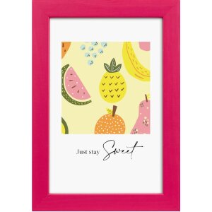 Cadre photo Goldbuch Lunaro 10x15 cm rose avec verre normal