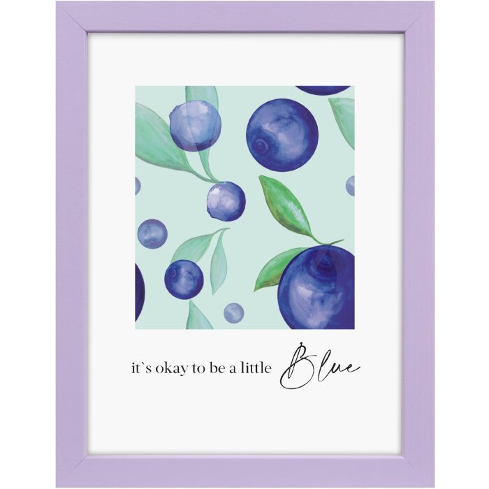 Cadre photo Goldbuch Lunaro 15x20 cm, lilas délicat avec verre normal