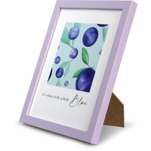 Cadre photo Goldbuch Lunaro 15x20 cm, lilas délicat avec verre normal