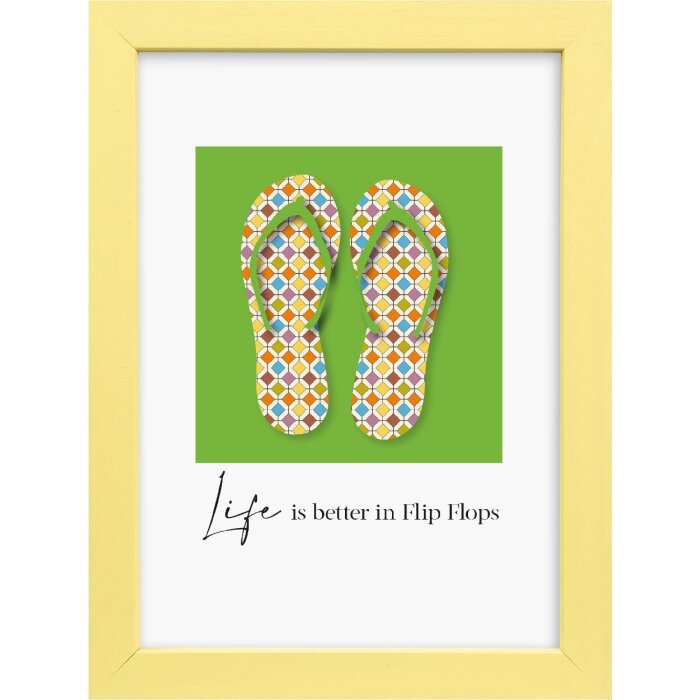 Cadre photo Goldbuch Lunaro jaune 13x18 cm