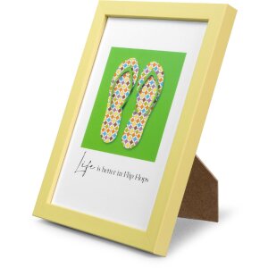 Cadre photo Goldbuch Lunaro jaune 13x18 cm