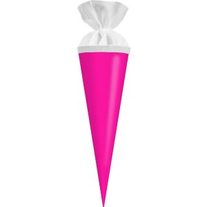 Tüte frères sœurs Goldbuch rabat velours néon rose 10x30 cm