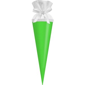 Tüte à cadeaux Goldbuch avec rabat feutre néon vert 10x30 cm