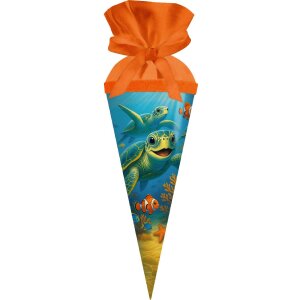 Tasse ronde Goldbuch 50 cm, Amis de la mer, fermeture velours