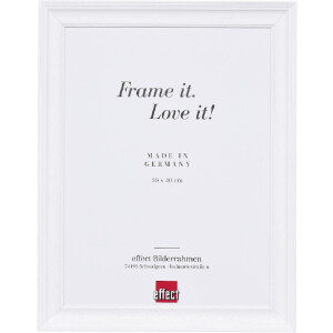 Cadre photo en bois Effet miroir Profil 2420, 3,6 cm, 5 couleurs, 7x10 à 70x100 cm