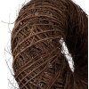 Couronne de décoration en rotin Clayre & Eef Brun Ø 60x18 cm