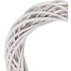 Couronne de Décoration en Rotin Blanc Ø 30x6 cm – Clayre & Eef