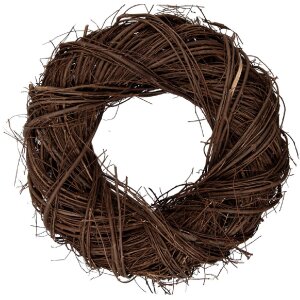 Couronne en rotin brun Clayre & Eef Ø 35x9 cm...