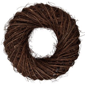 Couronne en rotin marron Ø 50 cm - Déco...
