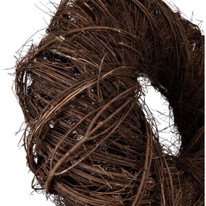 Couronne en rotin marron Ø 50 cm - Déco...