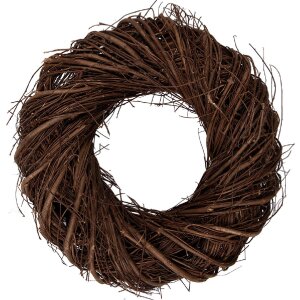 Couronne en rotin marron Clayre & Eef Ø 30x8...