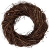 Couronne en rotin naturel Clayre & Eef Ø25cm pour décoration murale ou table