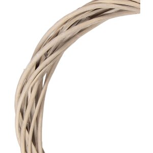 Couronne de Noël en Rattan Marron Ø30 cm -...