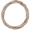 Couronne de Noël en Rattan Marron Ø30 cm - Clayre & Eef