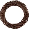 Couronne en rattan naturel Brun Clayre & Eef Ø 30 cm