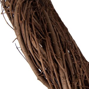 Couronne de Noël en Rattan Brun Clayre & Eef...