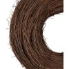 Couronne de décoration en rattan brun Ø 50 cm x 14 cm – Clayre & Eef
