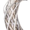Couronne de Noël en Rattan Blanc Ø 40 cm – Clayre & Eef