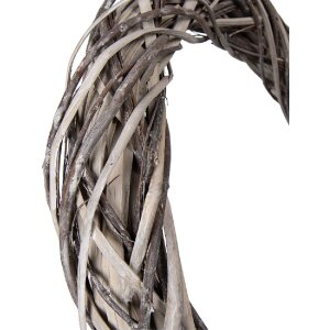 Couronne de Noël en rattan brun-beige Ø 50 cm...