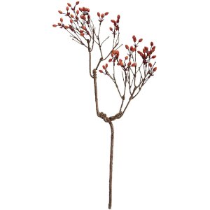 Branche décorative marron-orange 30x4x85 cm -...