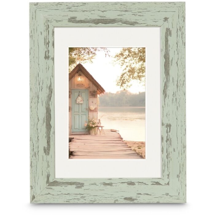 Cadre photo Hama Cottage pastel menthe 20x30 cm