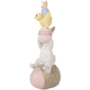 Décoration Lapin sur œuf Clayre & Eef...