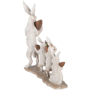 Décoration Lapin Clayre & Eef 34x13x33 cm Beige-Brun