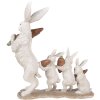 Décoration Lapin Clayre & Eef 34x13x33 cm Beige-Brun