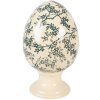Œuf décoratif sur pied jaune-vert Ø15x24 cm – Clayre & Eef