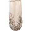 Vase Clayre & Eef Ø16x36 cm Beige-Vert