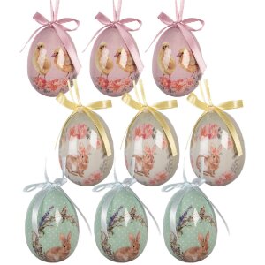 Décoration suspendue œuf – Set de 9...
