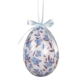 Décoration suspendue œuf – Set de 6 œufs Ø 7x10 cm