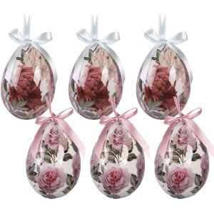 Clayre & Eef – Ensemble de 6 œufs...