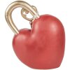 Décoration cœur avec clé rouge or 22x9x30 cm – Clayre & Eef